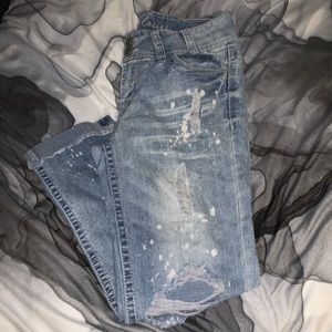 wallflower distressed jeans